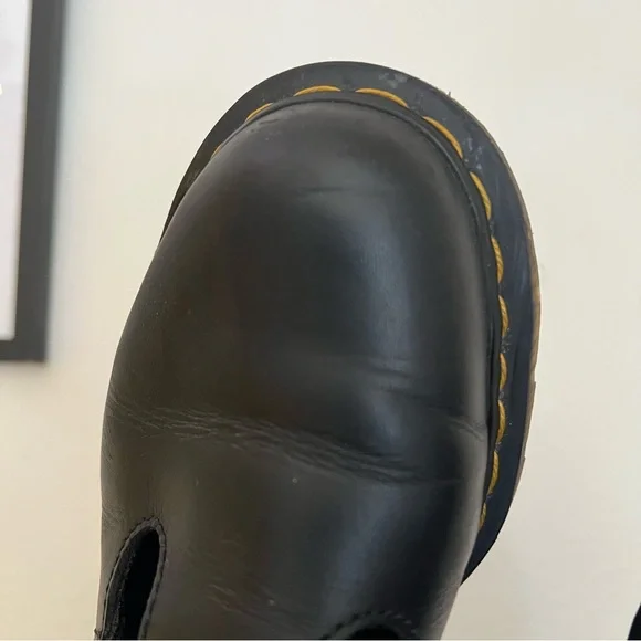 Dr. Martens Black Mary Jane Shoes - Picture 11 of 13